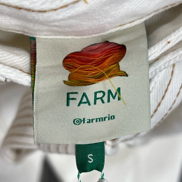 Farm Rio Women's Belted Wide-Leg Twill Pants - Picture 5 of 6